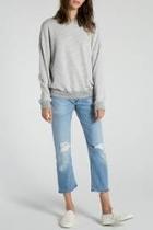  Lace Back Sweatshirt