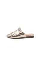  Gold Loafer Mule