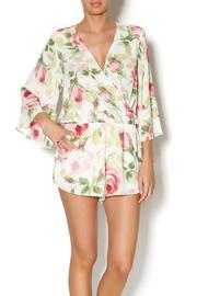 Ruby & Jenna Cross Front Floral Romper