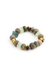  Apatite, Glass Bracelet