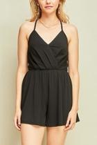  Black Strappy Romper