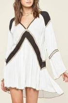  White Hippie Dress
