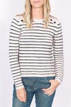  Striped Pullover Sweater