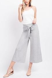 French-terry Culotte Pants