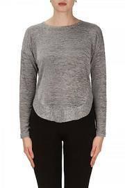  Silver Melange Top