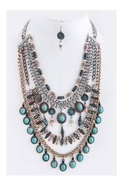  Antique Tiered Necklace-set
