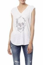  Embroidered Skull Tee