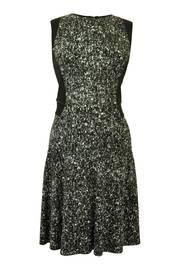  Fleck Print Dress