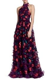  Floral Halter Gown