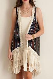  Aztec Print Cardi