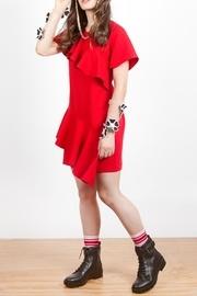 Ruffle Red Dress