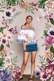  Off-shoulder Wildflower Top