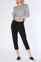  Shirred Leg Joggers