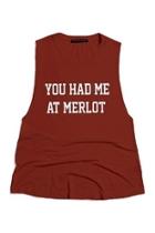  Merlot Tank Top