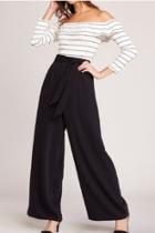  Wide Stride Tie Pant