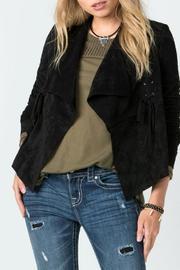  Black Microsuede Jacket