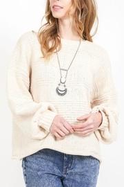  Oversized Cream Sweater