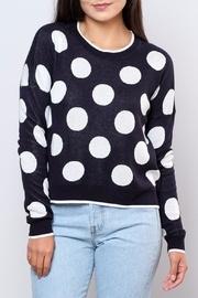  Polka Dot Pullover Top