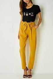  Mustard Paperbag Trousers