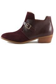  Burgundy Bootie