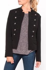  Embroidered Button Jacket