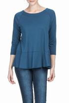  Flared Hem Top