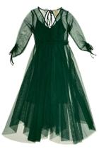  Green Tulle Dress