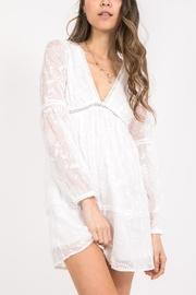 White-lace Boho Dress