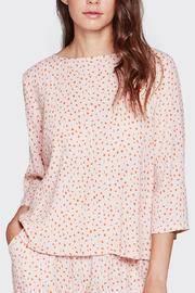  Coral Print Top