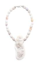  Oyster & Marble Necklace