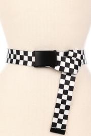  Checker Buckle Belt