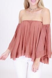  Sophia Apricot Blouse