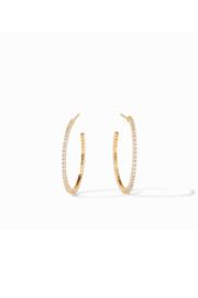  Paris Hoop Gold Zircon - Large