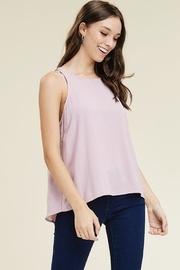  Blush Button Top