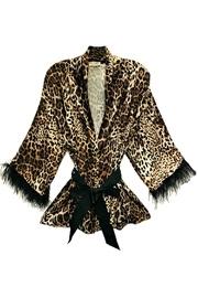  Animal Print Cardigan