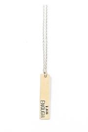  Enough Necklace