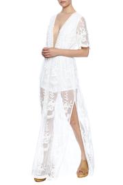  Embroidered Maxi Romper