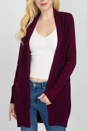  Cozy Purple Cardigan