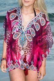  Lace-up Cover-up