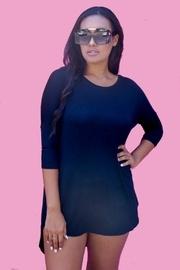  Black Dollman Blouse
