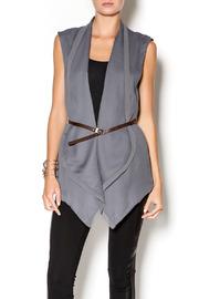  Grey Chiffon Vest