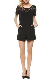  Lace Sweetheart Romper