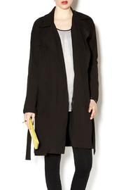 Sole Mio Black Trench Coat