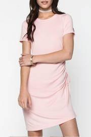  Blush Side-tie Dress