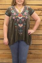  Delphine Velvet Top
