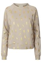 Gold Featherd Sweatshirt