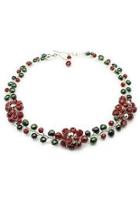  Red Green Necklace