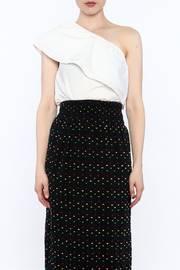  One Shoulder Tier Top