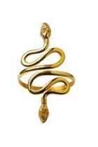  Gold Serpent Cuff