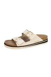  White Slide Sandal